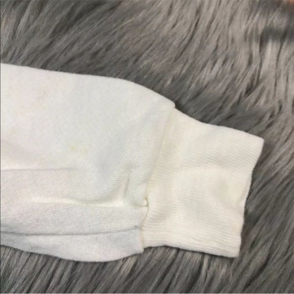 Vintage Baby Girls Blue White Ice Cream Sundae Hoodie Sweatshirt - Picture 7 of 9